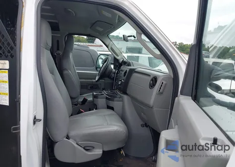 2012 Ford E-150 Commercial z USA, uszkodzony, nr VIN 1FTNE1EW4CDB39040